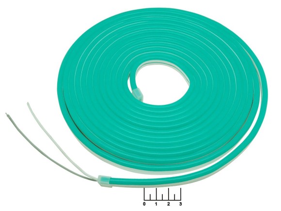 Светодиодная лента 12V зеленая 5м 12*5мм водонепроницаемая 48W (9.6W/1м)(IP67)(neonline)