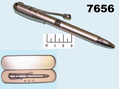 Указка лазерная ручка + гибкий фонарь LED + УФ (2 стержня) №808
