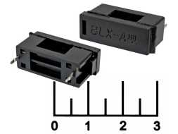 Держатель вставки плавкой ВП 5*20 с защитной крышкой (BLX-A)