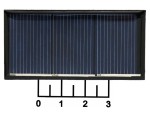 Солнечная батарея 30*60мм 1.5V 160mA