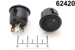 Выключатель 14/20 R13-273L красный/зеленый 3 контакта