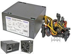 Блок питания компьютерный 600W Sven PU-600AN