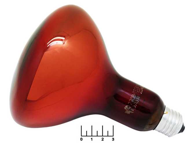 Лампа тепловая ИКЗК 150W E27 для животных