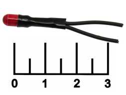 Лампа для гирлянды 5V 60mA 4мм (красная)