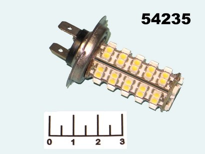Лампа светодиодная 12V H7 1210 68LED SMD