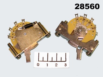 Переключатель движковый 5-и позиционный 4 контакта для электрогитары (FC-71079)