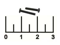 Винт для ноутбука М2*12мм черный (1 штука)