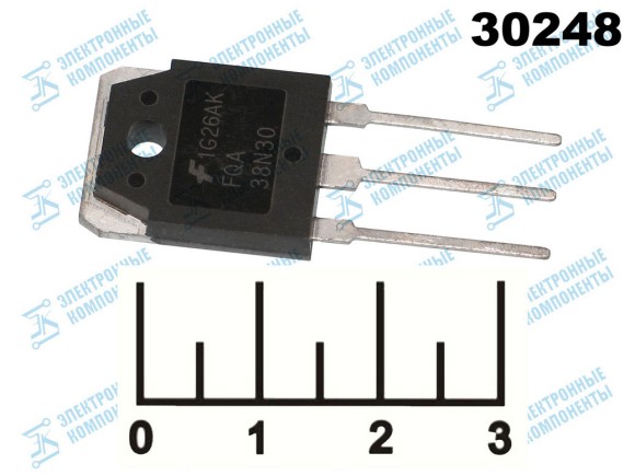 Транзистор FQA38N30 TO3P