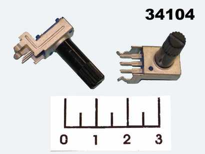 Резистор переменный 10 кОм R-0901N-A (+86)