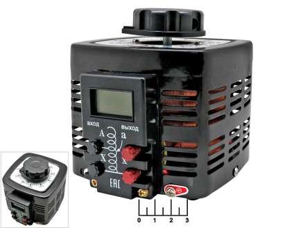 Блок питания Suntek 500W автотрансформатор + ж/к дисплей 0-300V (Латр)