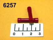 Клеммник круглый соединитель 0.5-1.5мм красный (BV1) (08-0211)