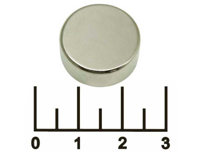 Магнит D 19*8 диск неодимовый (~12кг)