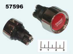 Кнопка 12V A2-23B LED красная без фиксации