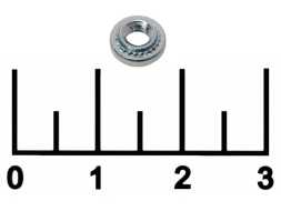 Гайка М3.5-1 запресосовочная (1 штука)