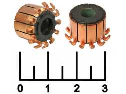 Коллектор электродвигателя 12/6*15*12мм TT73135/12K061512