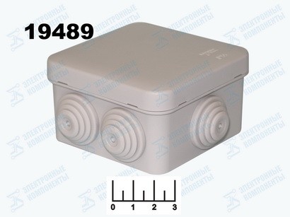 Коробка распределительная 80*80*45 7 входов Schneider IP55