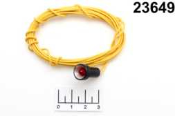 Светодиод в корпусе на проводе 3V (GNL-5013URD)