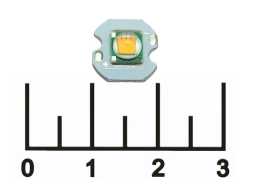 Светодиод LED 10W белый теплый T6 12мм XML Cree (1079т)