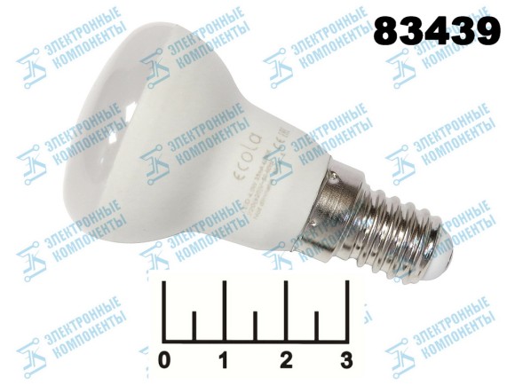 Лампа светодиодная R39 220V 4W E14 4200K белый Ecola (39*69) TE4V40ELC