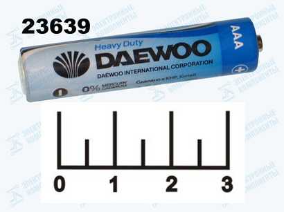 Батарейка AAA-1.5V Daewoo Heavy Duty R03 (ААА)