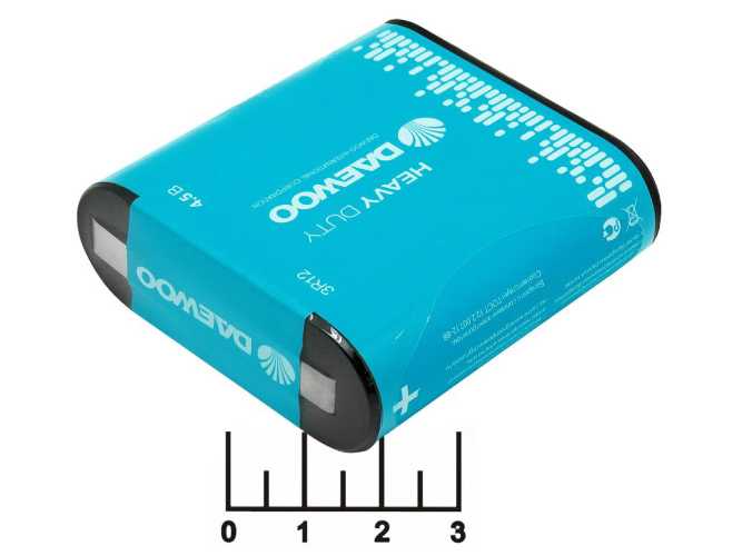 Батарейка 3R12-4.5V Daewoo