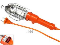 Светильник-переноска 220V 60W 5м с выключателем TDM (УП-2Р) (решетка) (0306-0004)