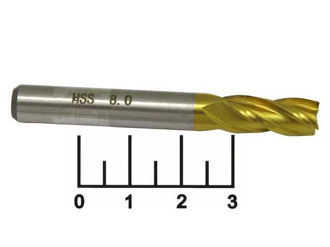 Бор-фреза 8мм стальной HSS