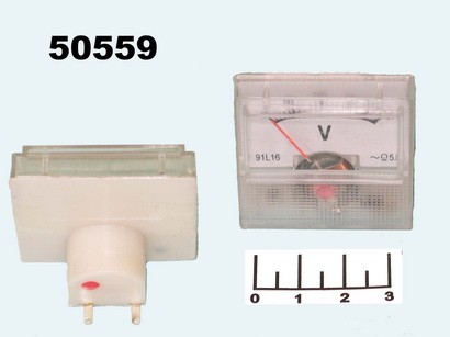 Измерительная головка вольтметр 250V 40*40мм AC