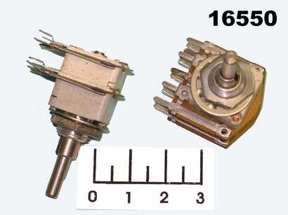 Резистор переменный 2*10 кОм СП3-33-39