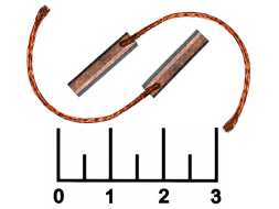 Щетка меднографитовая 3*3*14.8 AMKSB0002/TT53261 (2 штуки)