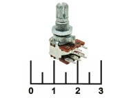 Резистор переменный 2*50 кОм RK-1233G1-B (+44) (S0242)