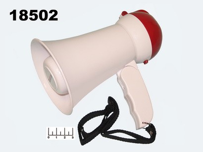 Мегафон ручной MG-212 USB с сиреной (6*АА)