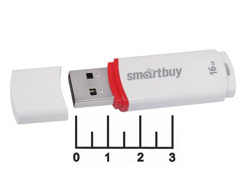 Flash USB 2.0 16Gb Smartbuy Crown Series