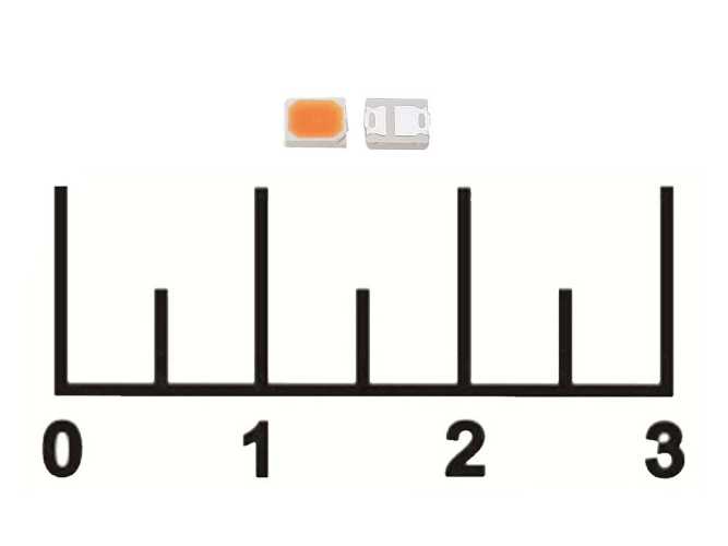 Светодиод LED 2835 3V 120mA SMD для растений Flower Fruit
