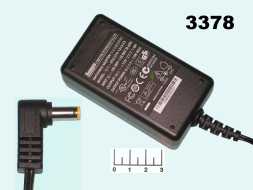 Блок питания 12V 1A SYS1319-1212-T3/CX-SW-2011 (5.5*2.1) без шнура (C13) угол