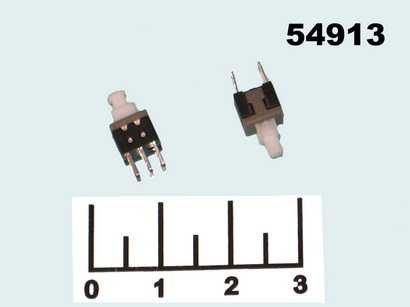 Кнопка тактовая 6*6*10 6 контактов без фиксации PBDD2-250
