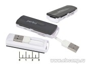 Card Reader USB/micro SD/M2/MS Perfeo PF-VI-R013