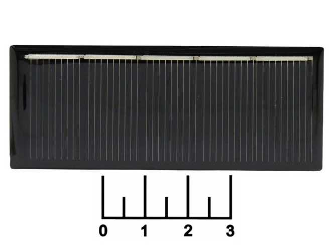 Солнечная батарея 74.1*29.5мм 2.5V 80mA