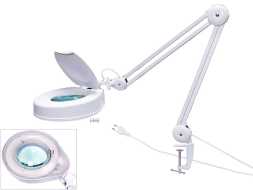 Лупа настольная с подсветкой 8* 8608D