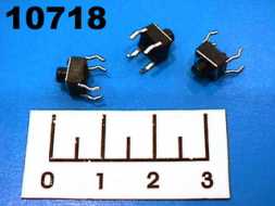 Кнопка тактовая 6*6*6 4 контакта H-6 (S0100)