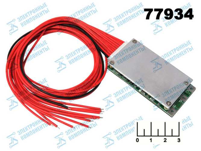 Контроллер заряда для литиевых элементов 37V 16A BMS 10S CF-10SJH16A-B без балансира