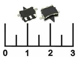 Микропереключатель движковый 3-х позиционный 3 контакта DS-012