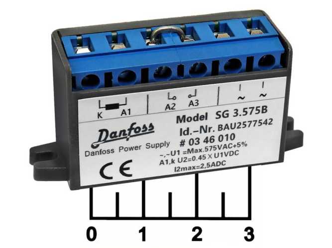 Однополупериодный выпрямитель SG 3.575B