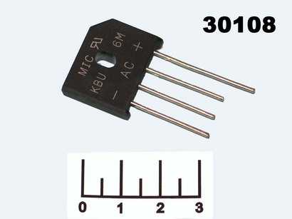Диодный мост 6A/1000V KBU6M