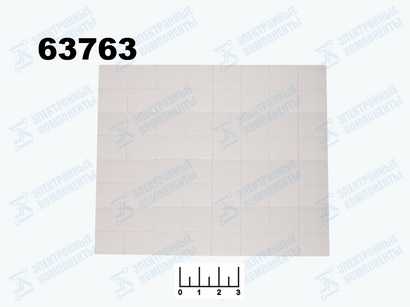 Скотч двухсторонний лист обрывной 100*120мм (64 штуки)