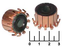 Коллектор электродвигателя 12/8*23*18мм AMKSS0016/TT73097/TT73001