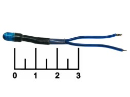 Лампа для гирлянды 6V 80mA 5мм (синяя)
