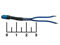 Лампа для гирлянды 6V 80mA 5мм (синяя)
