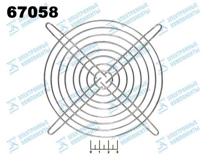 Решетка для вентилятора 172*172мм