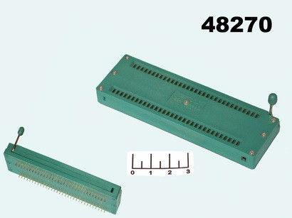 Сокет РС64 с нулевым усилием (ZIF-SCL-64 GOLD)